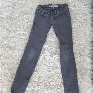 grey skinny jeans!